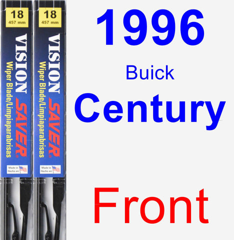 Front Wiper Blade Pack for 1996 Buick Century - Vision Saver