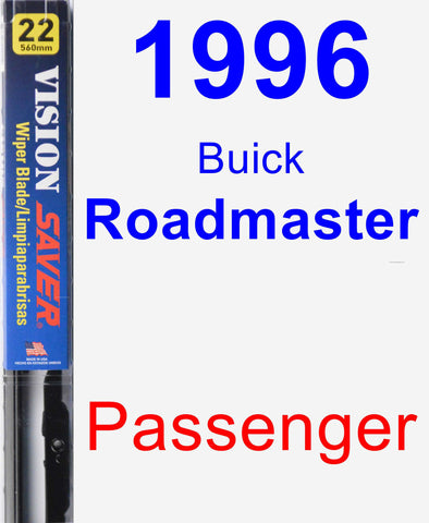 Passenger Wiper Blade for 1996 Buick Roadmaster - Vision Saver