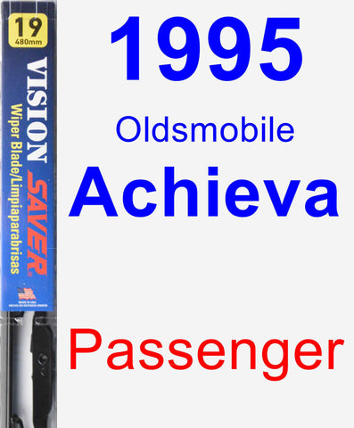 Passenger Wiper Blade for 1995 Oldsmobile Achieva - Vision Saver