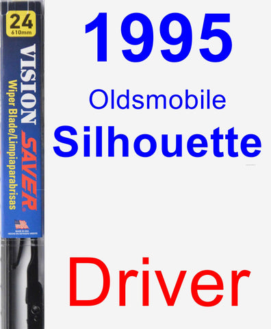 Driver Wiper Blade for 1995 Oldsmobile Silhouette - Vision Saver