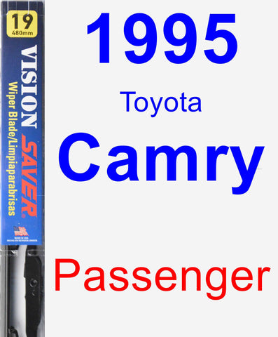 Passenger Wiper Blade for 1995 Toyota Camry - Vision Saver