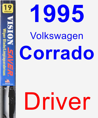 Driver Wiper Blade for 1995 Volkswagen Corrado - Vision Saver