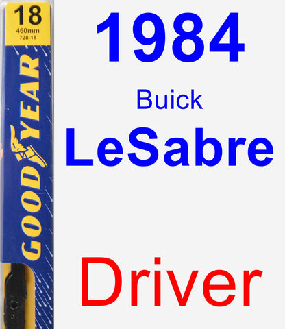 Driver Wiper Blade for 1984 Buick LeSabre - Premium