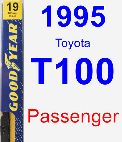 Passenger Wiper Blade for 1995 Toyota T100 - Premium