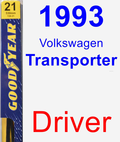 Driver Wiper Blade for 1993 Volkswagen Transporter - Premium