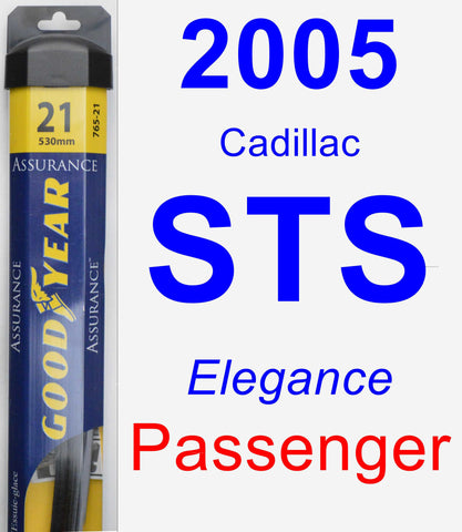 Passenger Wiper Blade for 2005 Cadillac STS - Assurance