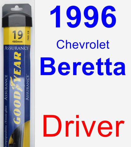 Driver Wiper Blade for 1996 Chevrolet Beretta - Assurance