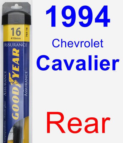 Rear Wiper Blade for 1994 Chevrolet Cavalier - Assurance