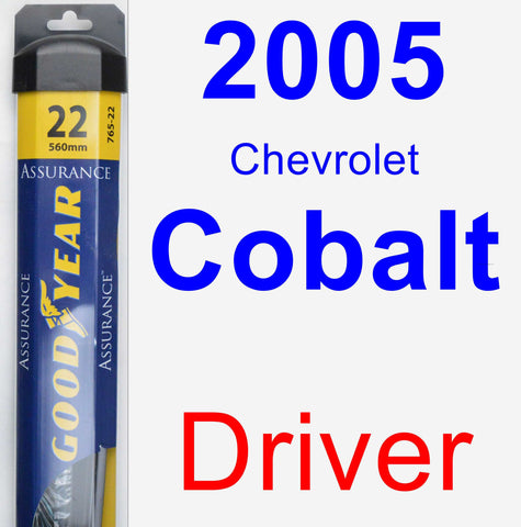Driver Wiper Blade for 2005 Chevrolet Cobalt - Assurance