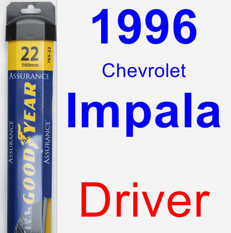 Driver Wiper Blade for 1996 Chevrolet Impala - Assurance