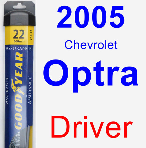 Driver Wiper Blade for 2005 Chevrolet Optra - Assurance