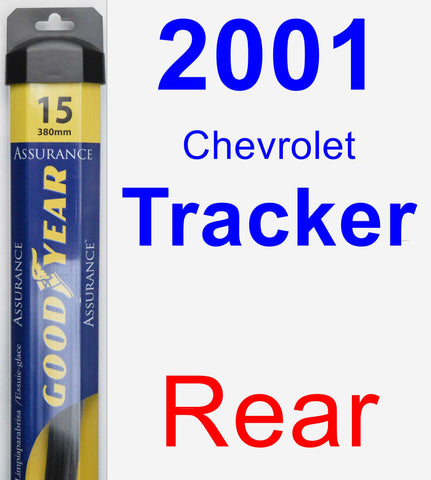 Rear Wiper Blade for 2001 Chevrolet Tracker - Assurance