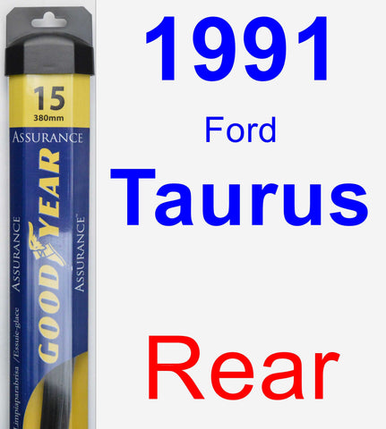 Rear Wiper Blade for 1991 Ford Taurus - Assurance