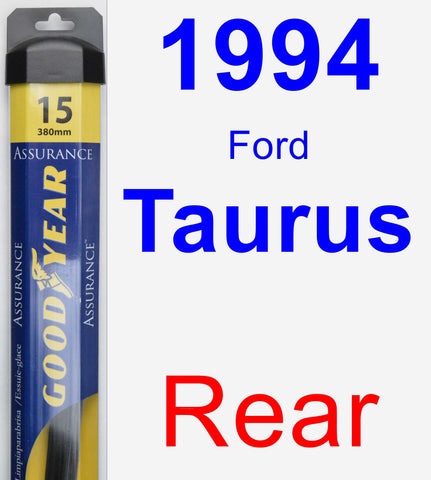 Rear Wiper Blade for 1994 Ford Taurus - Assurance