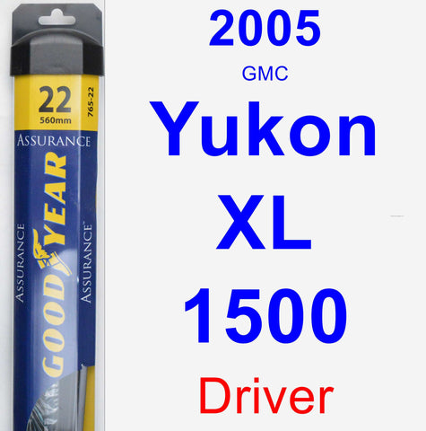 Driver Wiper Blade for 2005 GMC Yukon XL 1500 - Assurance