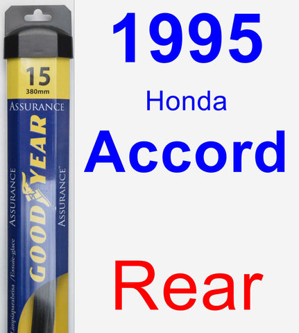 Rear Wiper Blade for 1995 Honda Accord - Assurance
