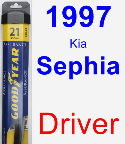Driver Wiper Blade for 1997 Kia Sephia - Assurance