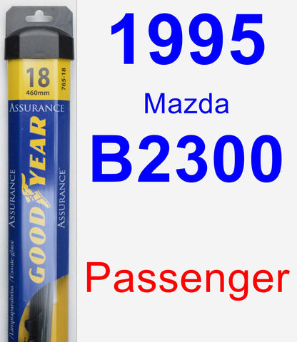 Passenger Wiper Blade for 1995 Mazda B2300 - Assurance