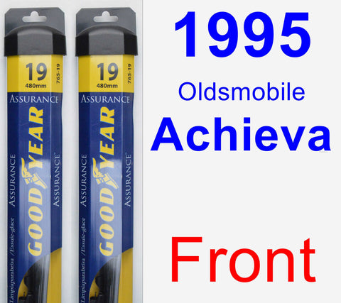 Front Wiper Blade Pack for 1995 Oldsmobile Achieva - Assurance