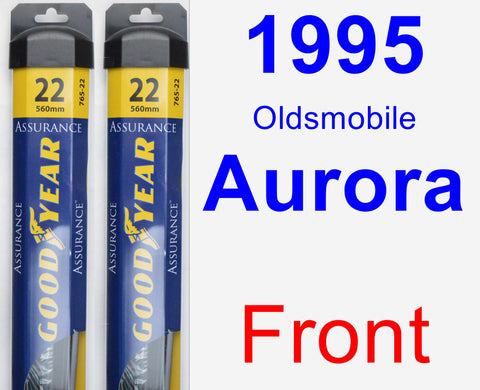 Front Wiper Blade Pack for 1995 Oldsmobile Aurora - Assurance