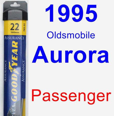 Passenger Wiper Blade for 1995 Oldsmobile Aurora - Assurance