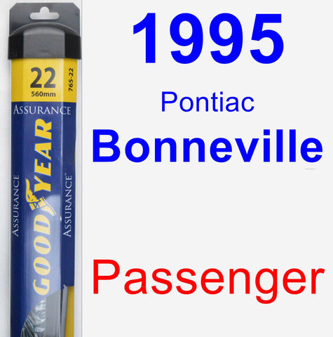 Passenger Wiper Blade for 1995 Pontiac Bonneville - Assurance