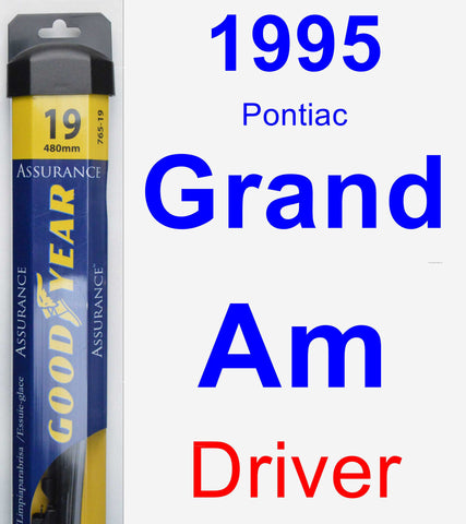 Driver Wiper Blade for 1995 Pontiac Grand Am - Assurance
