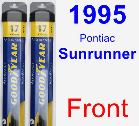 Front Wiper Blade Pack for 1995 Pontiac Sunrunner - Assurance