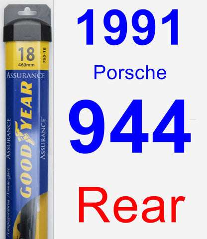Rear Wiper Blade for 1991 Porsche 944 - Assurance