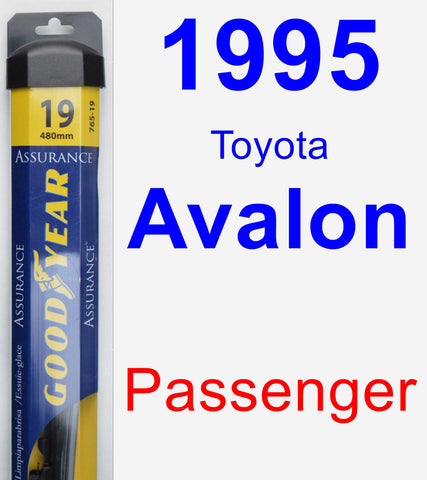 Passenger Wiper Blade for 1995 Toyota Avalon - Assurance