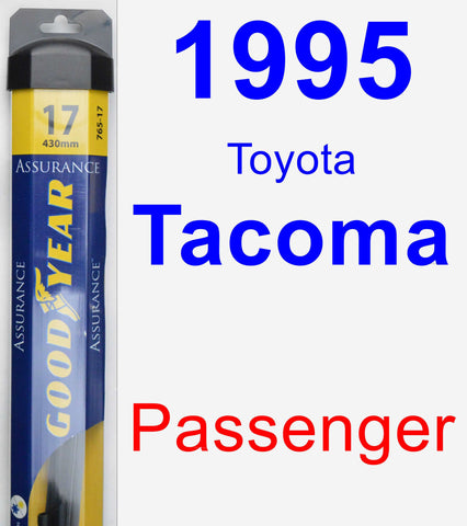 Passenger Wiper Blade for 1995 Toyota Tacoma - Assurance