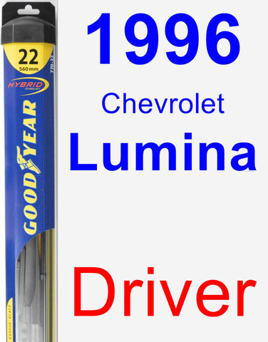 Driver Wiper Blade for 1996 Chevrolet Lumina - Hybrid
