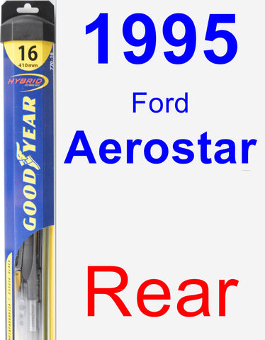 Rear Wiper Blade for 1995 Ford Aerostar - Hybrid