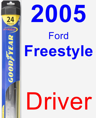 Driver Wiper Blade for 2005 Ford Freestyle - Hybrid