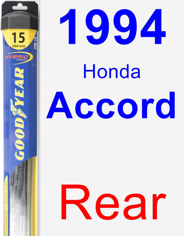 Rear Wiper Blade for 1994 Honda Accord - Hybrid