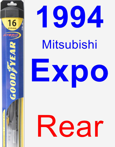 Rear Wiper Blade for 1994 Mitsubishi Expo - Hybrid