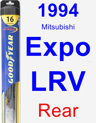 Rear Wiper Blade for 1994 Mitsubishi Expo LRV - Hybrid