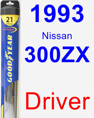 Driver Wiper Blade for 1993 Nissan 300ZX - Hybrid