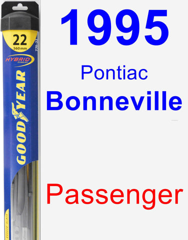 Passenger Wiper Blade for 1995 Pontiac Bonneville - Hybrid