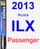 Passenger Wiper Blade for 2013 Acura ILX - Vision Saver