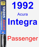 Passenger Wiper Blade for 1992 Acura Integra - Vision Saver