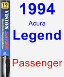 Passenger Wiper Blade for 1994 Acura Legend - Vision Saver