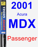 Passenger Wiper Blade for 2001 Acura MDX - Vision Saver
