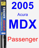 Passenger Wiper Blade for 2005 Acura MDX - Vision Saver