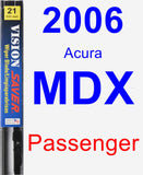 Passenger Wiper Blade for 2006 Acura MDX - Vision Saver