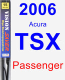 Passenger Wiper Blade for 2006 Acura TSX - Vision Saver