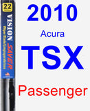 Passenger Wiper Blade for 2010 Acura TSX - Vision Saver