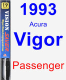 Passenger Wiper Blade for 1993 Acura Vigor - Vision Saver