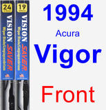 Front Wiper Blade Pack for 1994 Acura Vigor - Vision Saver