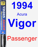 Passenger Wiper Blade for 1994 Acura Vigor - Vision Saver